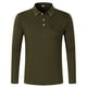 thumbnail image 1 of Blusa y camisa de manga larga con cuello vuelto para hombre, informal, de moda, con botones y bolsillo., 1 of 4