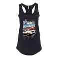 thumbnail image 2 of Wild Bobby, Mustang Untamed American Spirit Ford Cars and Trucks Women Racerback Tank Top, Black, Small, 2 of 6