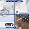 thumbnail image 7 of XGFHYJEH Desk Fan, Box Fan, Small Fan, Box Fans for Home, Desk Fans under $15.00, Small Box Fan, Portable Personal Quiet Electric Fan for Home, Plastic, 7 of 7