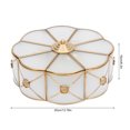 thumbnail image 2 of Miumaeov Modern Ceiling Light Indoor Flush Mount LED Chandelier Flower Shaped Pendant Lamp Fixture For Dining Rooms Living Room, 2 of 21