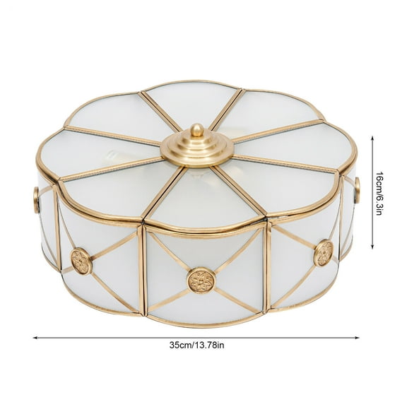 LED Light Modern Style E27 Indoor Ceiling Lamp Flower Shaped Fixture 110-240V