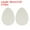 White, variant on Uxcell 3 Pairs Non-Skid Shoe Pads 3.5"x2.6" Thicken No Slip Shoe Grip Stick Sole Protector Rubber Cushion Black