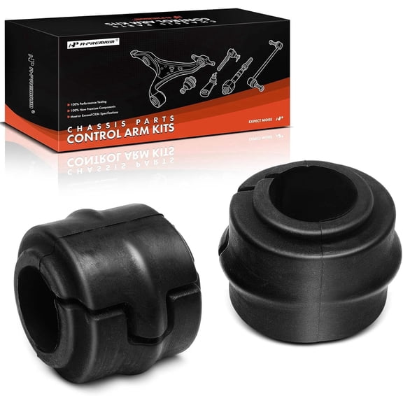 A-Premium 2 x Front Sway Bar Bushing Kit Compatible with Dodge Charger 2015-2023 Challenger 2015-2023 & Chrysler 300 2015-2023 V6 3.6L Only