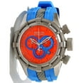 thumbnail image 2 of Invicta 10961 Men's Reserve Bolt Sport Orange Dial Blue Rubber Strap Chronograph Dive Watch, 2 of 4