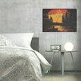 thumbnail image 6 of 16x24 inch Bathroom Decorative Painting Fishing Man At Sunset,Rustic Living Room,Bedroom,Office,Lounge Wall Art Decor Prints & Posters,Exquisite Fishing Man At Sunset Decor Canvas Paintings, 6 of 6