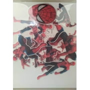 The Baker's Nest - Spiderman Pre-Cut Pre-Printed Edible Wafer Paper Cutouts (9 Pieces).