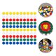 thumbnail image 3 of 1 set Niños Chip de madera Matemáticas de juguete de madera placa redonda de juguete ayudas de enseñanza, 3 of 6
