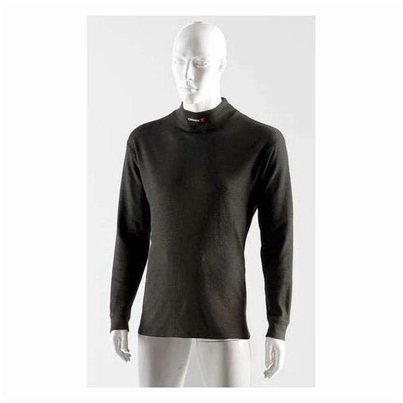 Chicago Protective Apparel FR Base Layer Shirt,Unisex,M,Black CX-54