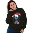 thumbnail image 4 of Urban Streetwear Smurf Hustle Cartoon Sweatshirt for Men or Women Brisco Brands S, 4 of 6