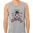 thumbnail image 2 of Country Ghost Howdy Tank Top Unisex Large Grey, 2 of 5