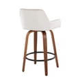 thumbnail image 6 of Daniella Counter Stools for Kitchen Counter in Walnut Wood, Counter Height Chairs, Bar Stools Set of 2, Counter Height Chairs, Bar Stools For Kitchen Island, 6 of 6
