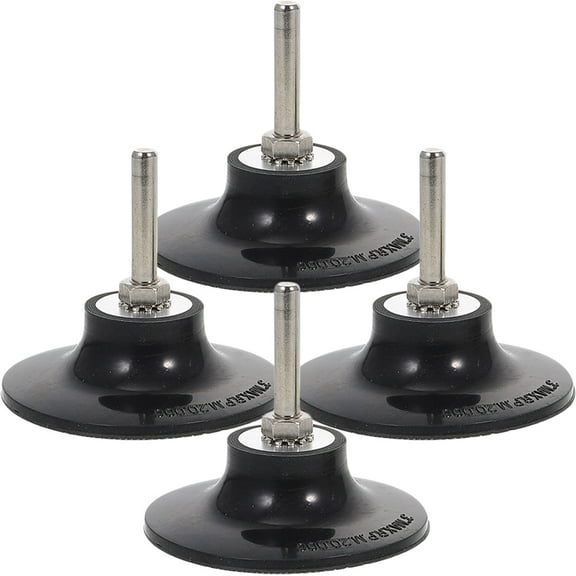 WHAMVOX  4 Pcs Sanding Discs Attachment Pad Holder Power Drill Sander Adapter