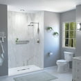 thumbnail image 6 of Transolid Fzst6048c 59-1/8" X 48-1/2" Rectangular Shower Base - White, 6 of 7