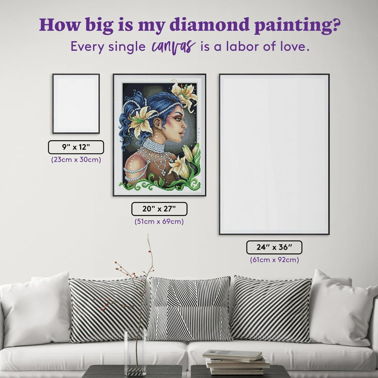 6 Pack Diamond Painting Frames, Diamond Art Frames for 12x16in