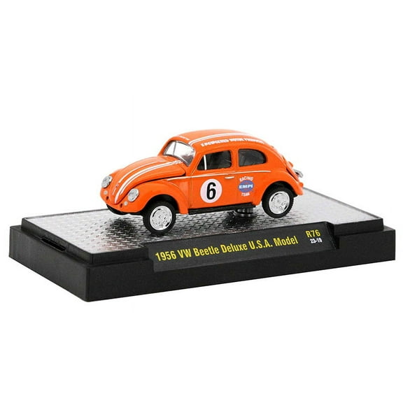 M2 Machines Auto-Thentics R76 - 1956 VW Beetle Deluxe U.S.A Model