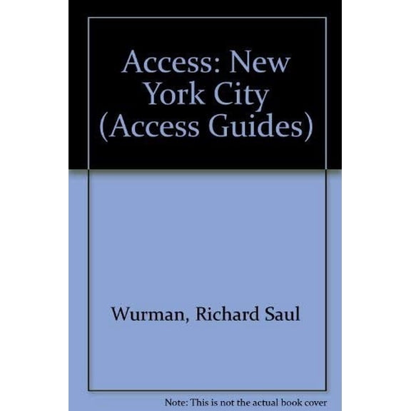 Pre-Owned Access: New York City (Access Guides) Paperback