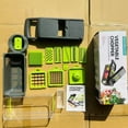 thumbnail image 4 of Vegetable Chopper - Food Chopper - Onion Chopper - Vegetable Slicer & Spiralizer - Veggie Chopper with Container - Kitchen Gadgets - Home Essentials - Kitchen Accessories, 4 of 9