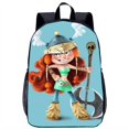 thumbnail image 1 of Rayman Legends-mochila escolar con estampado 3D de dibujos animados para niñas y niños, bolsa para portátil de viaje para adolescentes, mochila escolar de 17 pulgadas, temporada escolar, 1 of 4