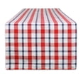 thumbnail image 1 of Camino de mesa DII American Plaid, 100% algodón, 14 x 72 pulgadas, 1 of 9