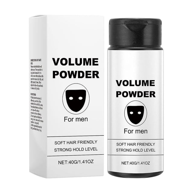Productos para el cuidado del cabello Polvo voluminizador para hombres Agrega textura y volumen al instante Ingredientes naturales Fijación fuerte 40 g Cuidado del cabello