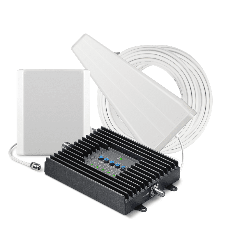 Surecall Fusion4Home Yagi/Panel In-Building Cellular Signal-Booster Kit -  