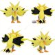 thumbnail image 4 of Peluche de Pokémon, juguete de anime Garchomp, Exeggutor, Zapdos, Cubone, Ninetales, Lucario, Butterfree, Mimikyu, Poke Ball, peluche de regalo para niño, 4 of 5