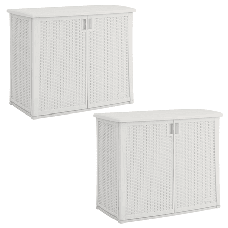 Suncast Bmoc4100wd Elements Outdoor 40 Wide Storage Cabinet