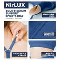 thumbnail image 2 of Nirlon Y Back Adjustable Sports Bras For Women - Nirlux Camisole Sports Bra, Stretchy Womens Tops Soft Workout Tops For Women (Navy, 12), 2 of 6