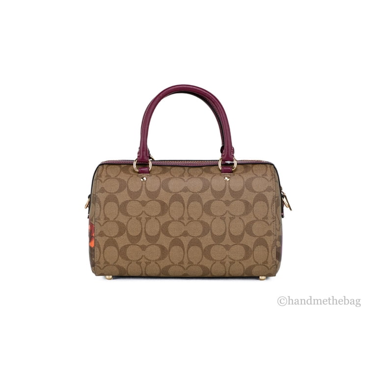 Coach (CF325) Rowan Medium Jumbo Floral Print Coated Canvas