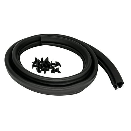 Hood to Cowl Seal, with clips. 72" long. Each 71-78 B-Body