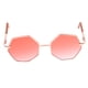 thumbnail image 2 of Trendy Gafas de terre Hexagonales Ornamentos en Miniatura Accesorios de Muñeca rojo, 2 of 8