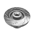 thumbnail image 7 of Detroit Axle - 14.29" inch Front Drilled and Slotted Disc Brake Rotors for 2013-2025 Ford F-350 Super Duty, 7 of 7