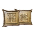 thumbnail image 6 of Ambesonne Antique Throw Pillow Cover 2 Pack, Retro Design Classic Motif, 20", Khaki and Brown, 6 of 6