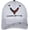 White, variant on Men's Chevy Corvette C8 Logo Cap Adjustable Stiched Hat