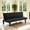 Black, variant on Gewnee 62.99”Futon Sofa Bed,Loveset Sofa with 5-Level Adjustable Functions,Foldable Sleeper Sofa for Office and Guest Rooms.Black