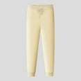 thumbnail image 3 of Kureaily Mens Autumn And Winter High Street Fashion Leisure Loose Sports Running Solid Color Lace Up Pants Sweater Pants Trousers, 3 of 3