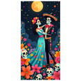 thumbnail image 6 of Colorful Floral Skeleton Banner Day of the Dead Mexican Decorations for Festival Celebration Party, 6 of 7