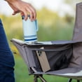 thumbnail image 4 of CORE Loveseat Double Outdoor Camping & Tailgate Chair, Mocha, 4 of 8