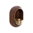 thumbnail image 1 of Wind Chimes for Doorway - Being Door Chime with When Door Opens Function - Decorative Walnut Door Sensor Chime for Bedroom Kitchen Refrigerator and Doorbell Accessory, 1 of 3