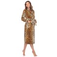 thumbnail image 3 of White Mark Women's Super Soft Lounge Robe, 3 of 6