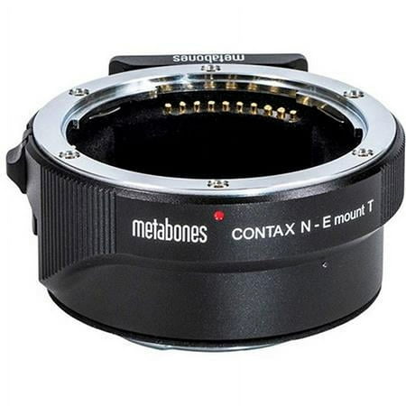 UPC: 4897050182260 | Contax N Lens to Sony E-Mount Camera T Smart Adapter  Black Satin Exterior/Black Matte Interior
