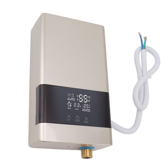 Calentador De Agua Constante, Calentador De Agua Sin Tanque De 6000W Para Cocina