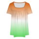 thumbnail image 3 of Blusas de Manga Corta para las Mujeres, Blusa de Camiseta Suelta Casual Hecha de Tela Cómoda para Todo el Uso Diario de Temporada, Blusas para las Mujeres Casual, 3 of 4
