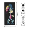 thumbnail image 3 of Vibrant Cartoon Dog Beach Towel - Cheerful Design with Blue Cap & Pink Perfect for Pool Bath and Travel, 3 of 6