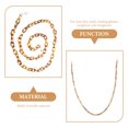 thumbnail image 2 of MasteelfCA 4Pcs Leopard Mask Hanging Chains Kids Mask Lanyards Eyeglasses Acrylic Chains, 2 of 8