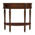 thumbnail image 4 of Butler Specialty Company Mozart Table de Console Demi-Lune Faite à la Main - Brun Cerise, 4 of 8