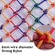 thumbnail image 2 of Cuerda de nailon colorida para niños, red de seguridad anticaída para jardín de infantes, barandilla para escaleras y balcón, red protectora de malla segura para niños, 2 of 3