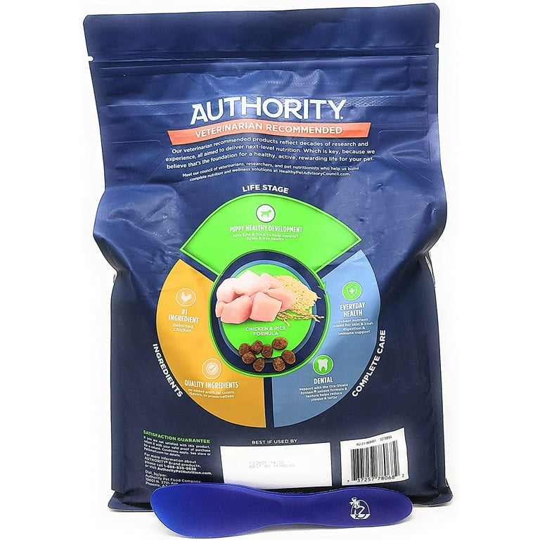 Authority dog food manufacturer hotsell