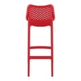 thumbnail image 4 of Compamia Air Patio Bar Stool in Red (Set of 2), 4 of 7