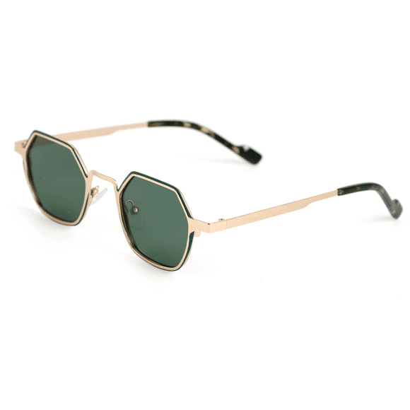 Lentes De Sol Xolek 144 Metalico Exagonal Uv Polarizado